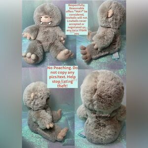 BNWT Jellycat Bo Bigfoot AUTH SALES RECEIPT AVAILABLE